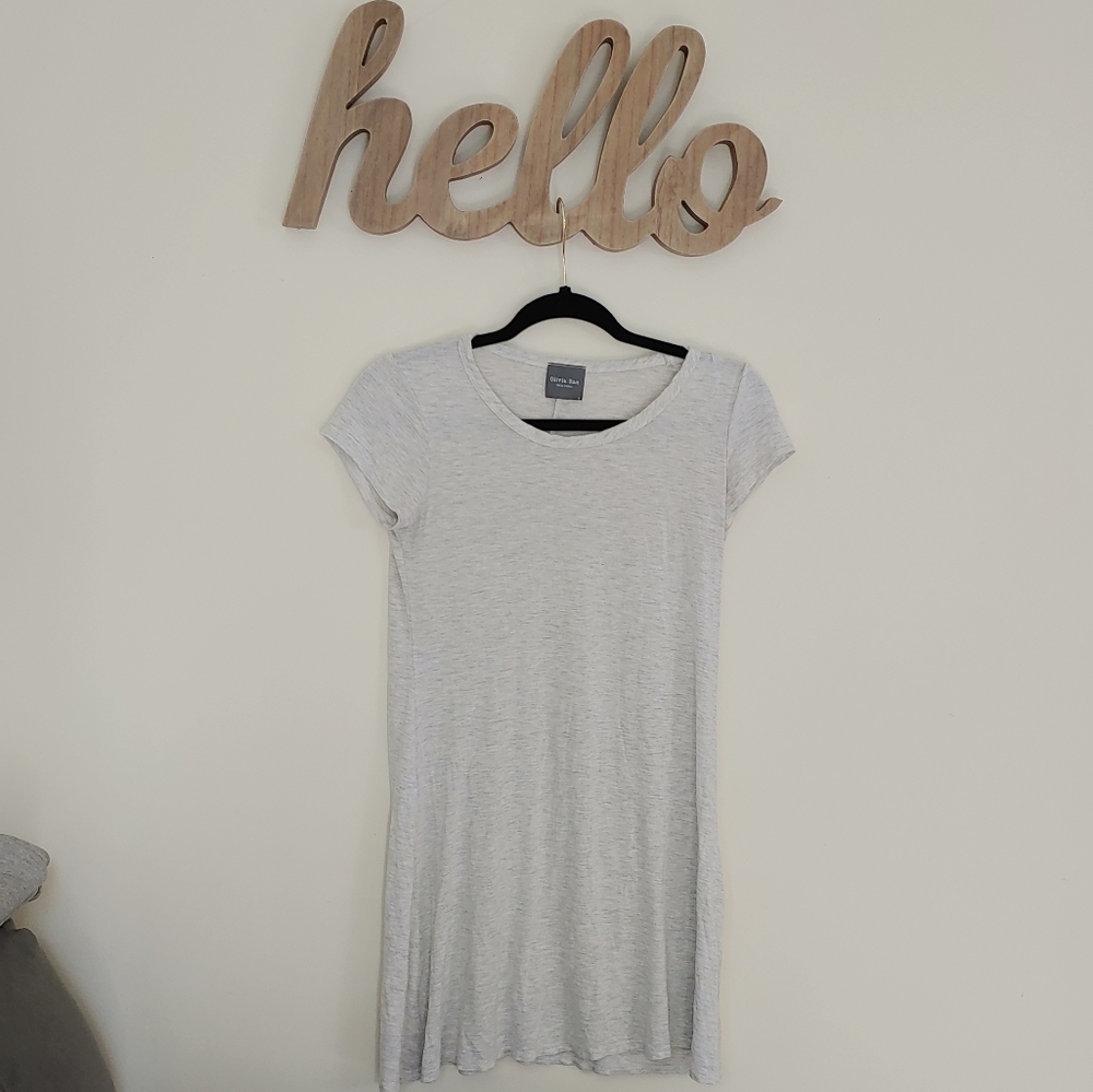 Olivia Rae Gray T-Shirt Dress (S)